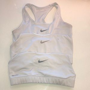 THREE Nike Sports Bras